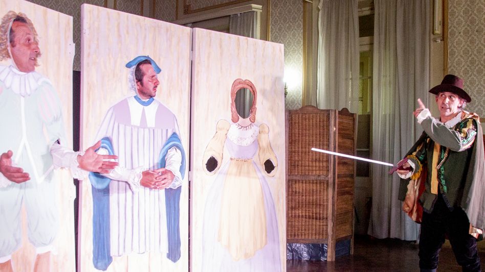 ?Los habladores? de Boliburg: La obra de teatro fue una de las primeras actividades que se desarrollaron.  FOTOS LUCAS TEDESCO   