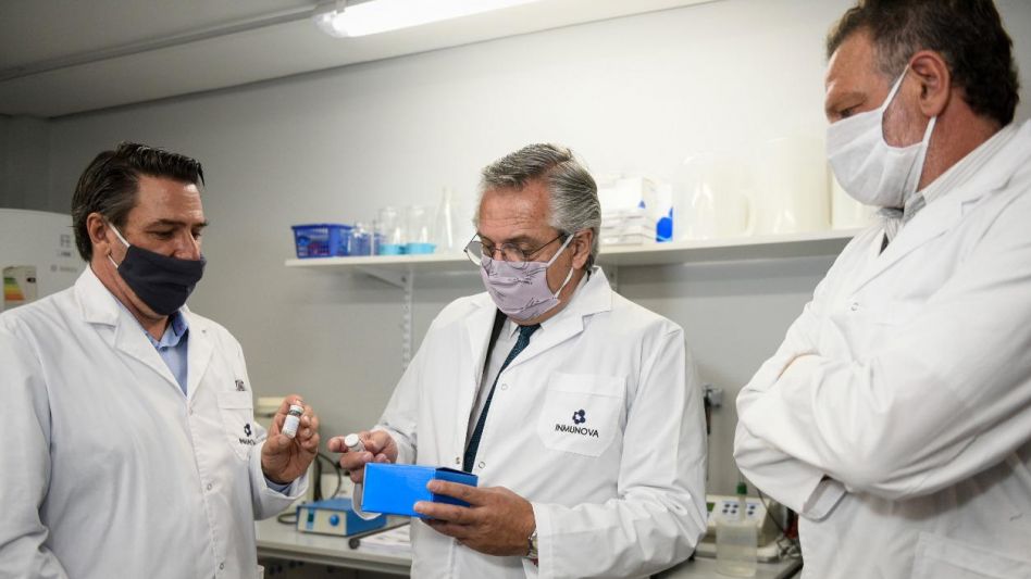 Alberto Fernández en la Universidad de San Martín.