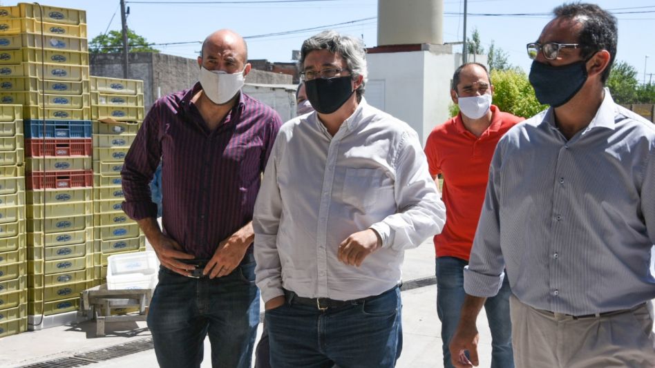El Ministro de Desarrollo Agrario de la Provincia visitó Azul