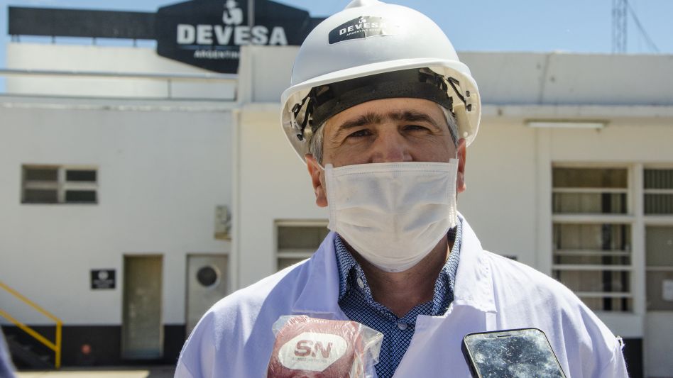 El gerente de planta del Frigorífico Azul Natural Beef, Ariel Redigonda, habló con EL TIEMPO y aseguró que la firma busca seguir creciendo y aumentando su capacidad productiva.