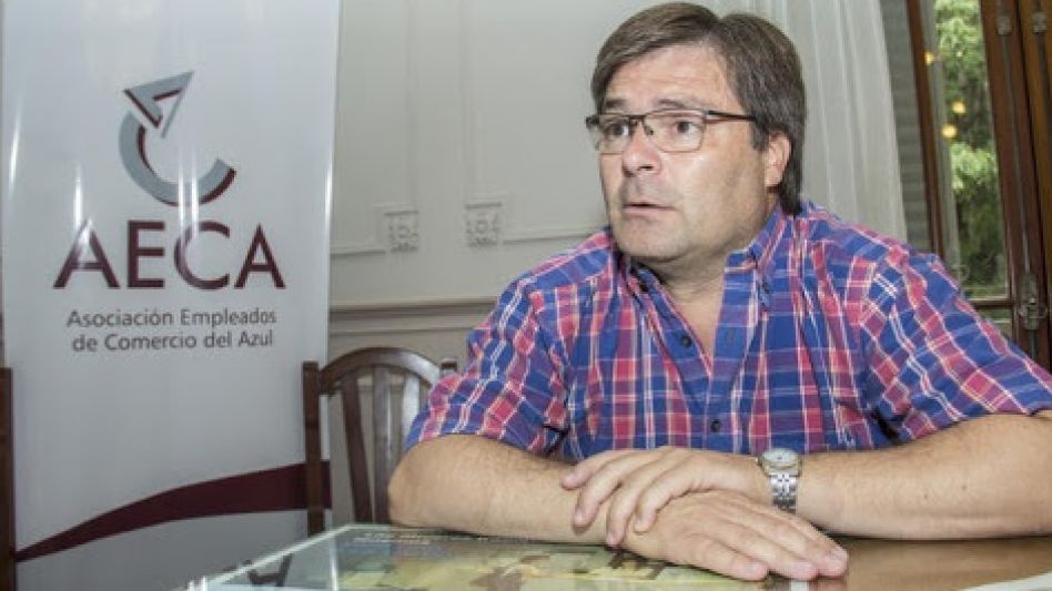El secretario General de la Asociación Empleados de Comercio del Azul, Jorge Ferrarello, habló ayer con EL TIEMPO. ARCHIVO/EL TIEMPO