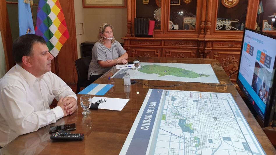 Reunión con el gobernador Kicillof