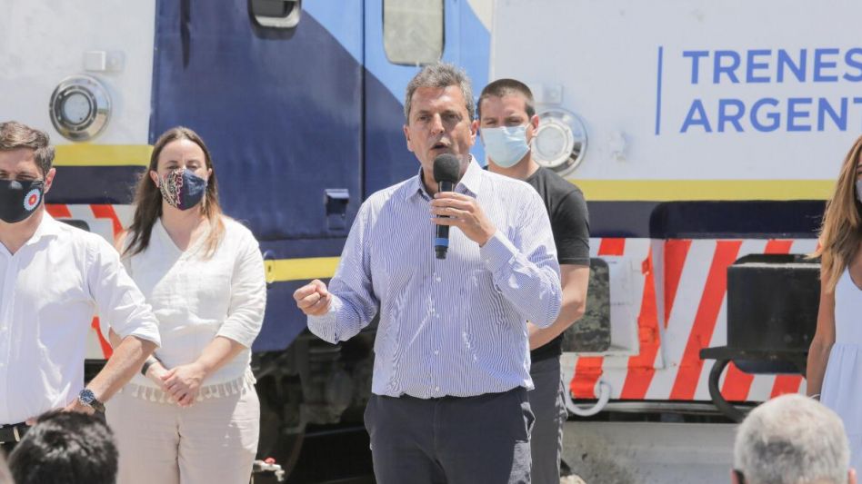 Massa: "cuando el interior ve que vuelve el tren, ve que vuelve el federalismo"