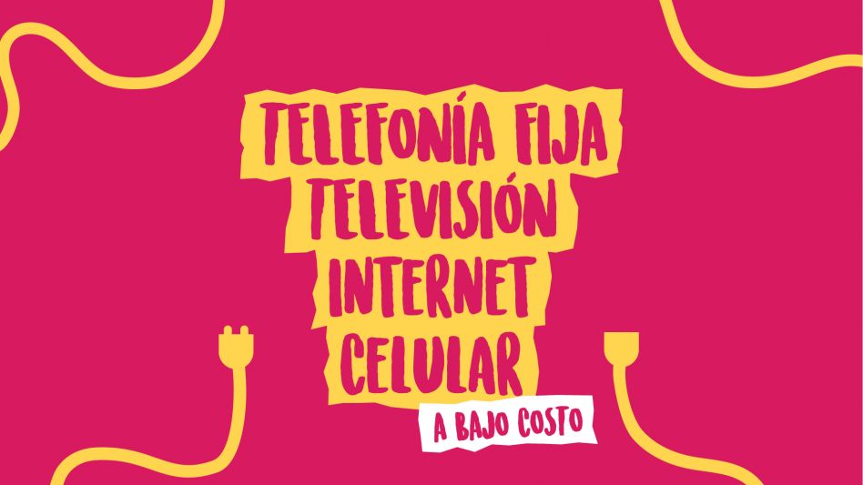 Quiénes y cómo se puede solicitar los servicios de cable, celular e Internet a bajo costo