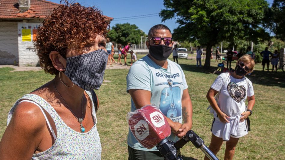 Imágenes del cierre del programa ?Verano ATR? en la cancha de Chacarita.  FOTOS NICOLÁS MURCIA 