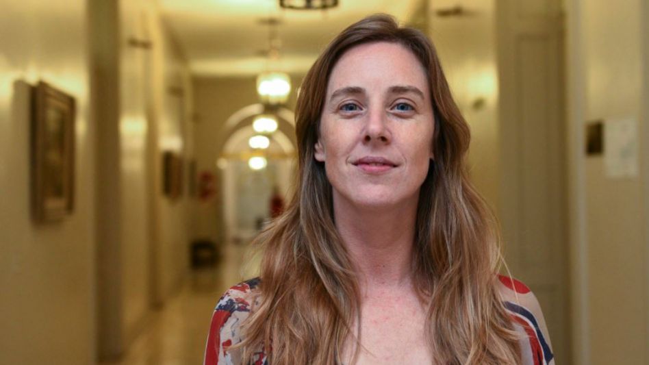 La Directora General de Cultura y Educación de la Provincia de Buenos Aires, Agustina Vila.