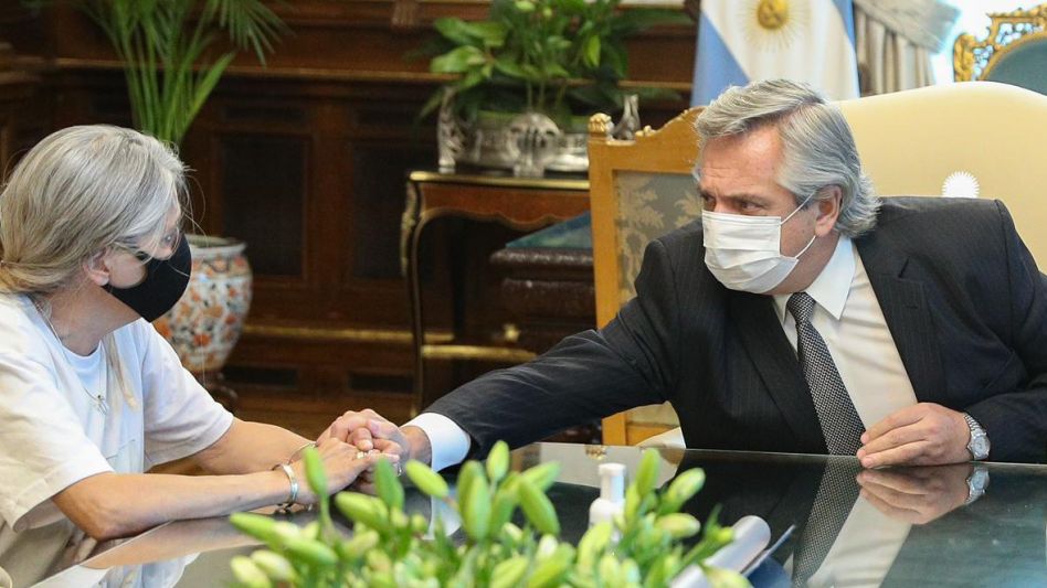 El Presidente recibió a los padres de Ursula Bahillo, la joven de Rojas víctima de femicidio