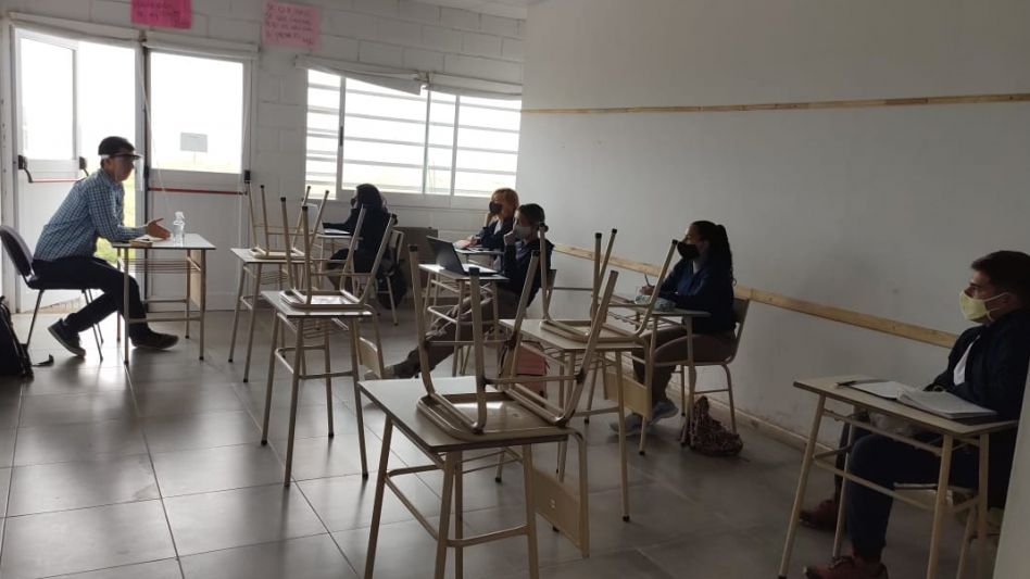 La Escuela Agraria volvió a las clases presenciales   