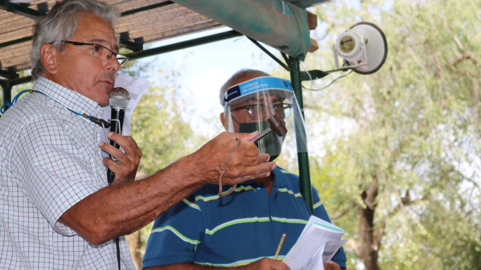 En una hora y media, el martillero Víctor María Sissini, ubicó el relevante encierre rauchense.