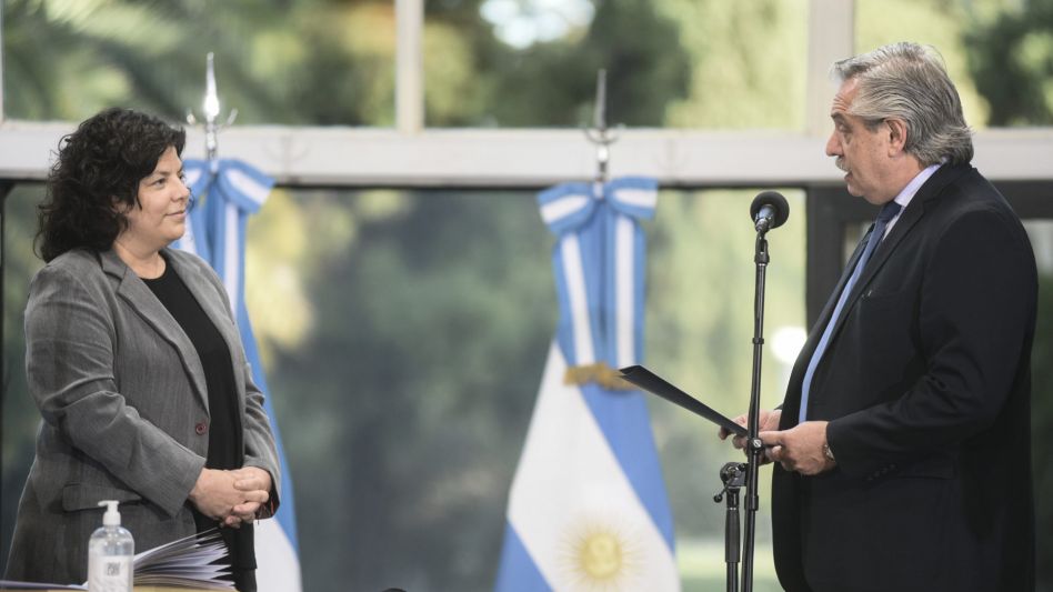 Tras jurar, Vizzotti prometió "equidad" en el acceso a las vacunas