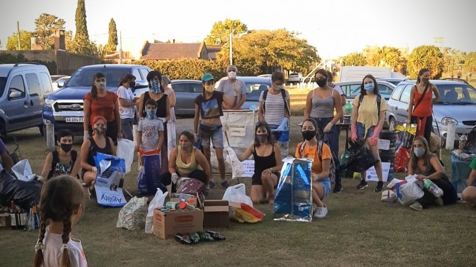 Jornada de limpieza, separación de residuos y reciclaje 