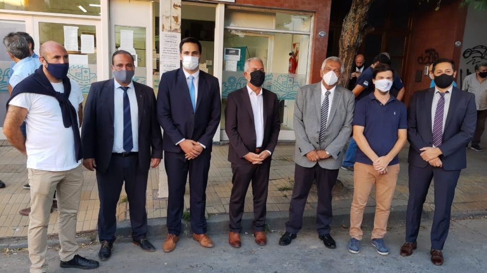 Días pasados se realizó una reunión en la subsede Olavarría del Colegio de Abogados del Departamento Judicial de Azul, encabezada por el ministro de Justicia y Derechos Humanos de la Provincia, Julio 