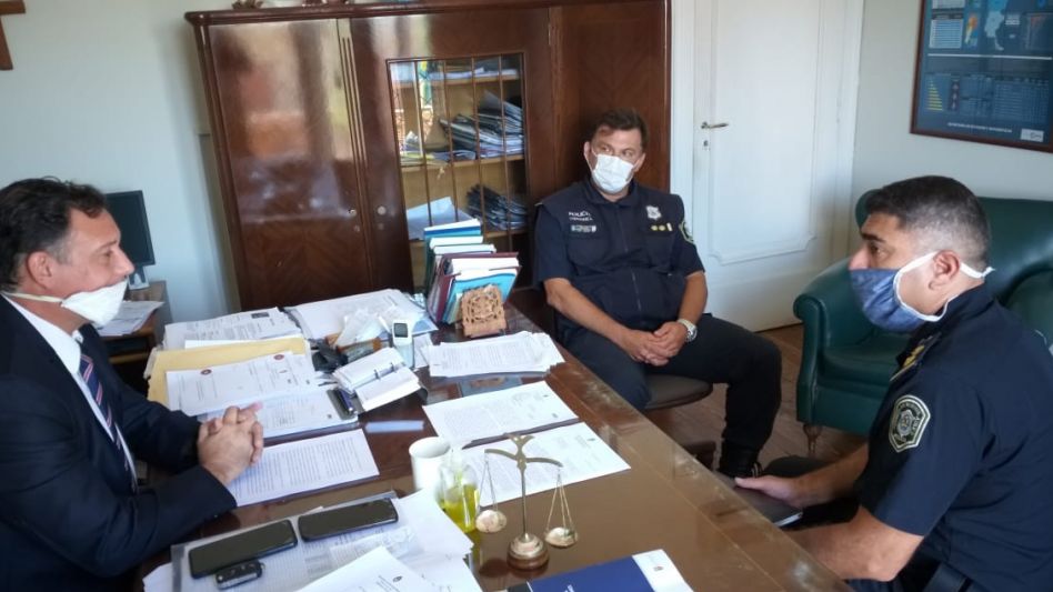 El comisario Daniel Urruchúa está a cargo ahora de la delegación Azul de Policía Científica.