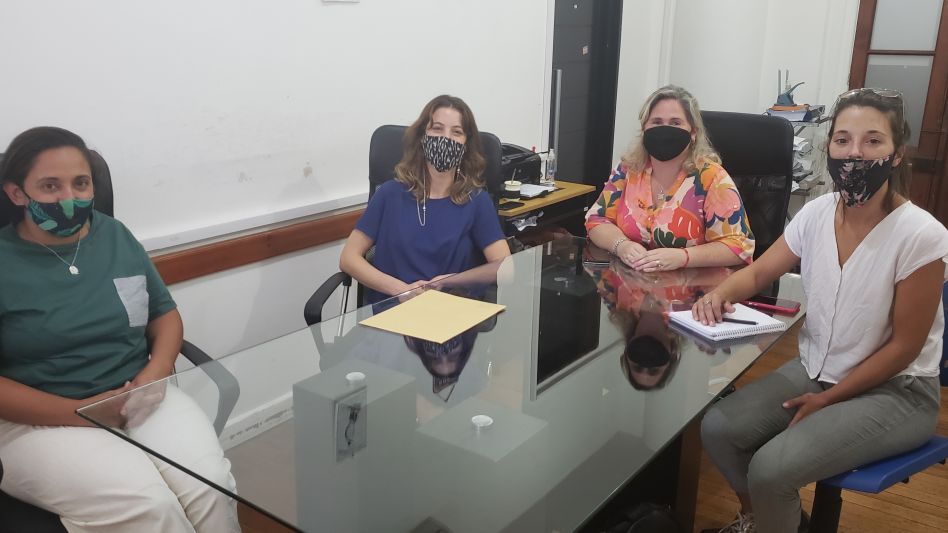 Reunión sobre políticas de género
