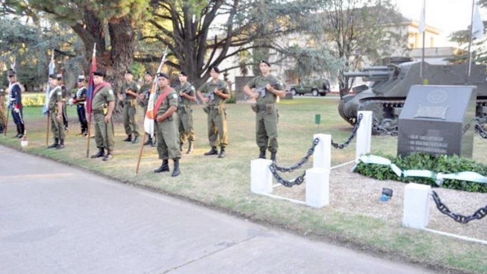 Mañana lunes, a las 12, se llevará a cabo una ceremonia en cuyo transcurso se conmemorarán los cien años de la creación del Grupo de Artillería Blindado 1  Cnl Martiniano Chilavert. ARCHIVO