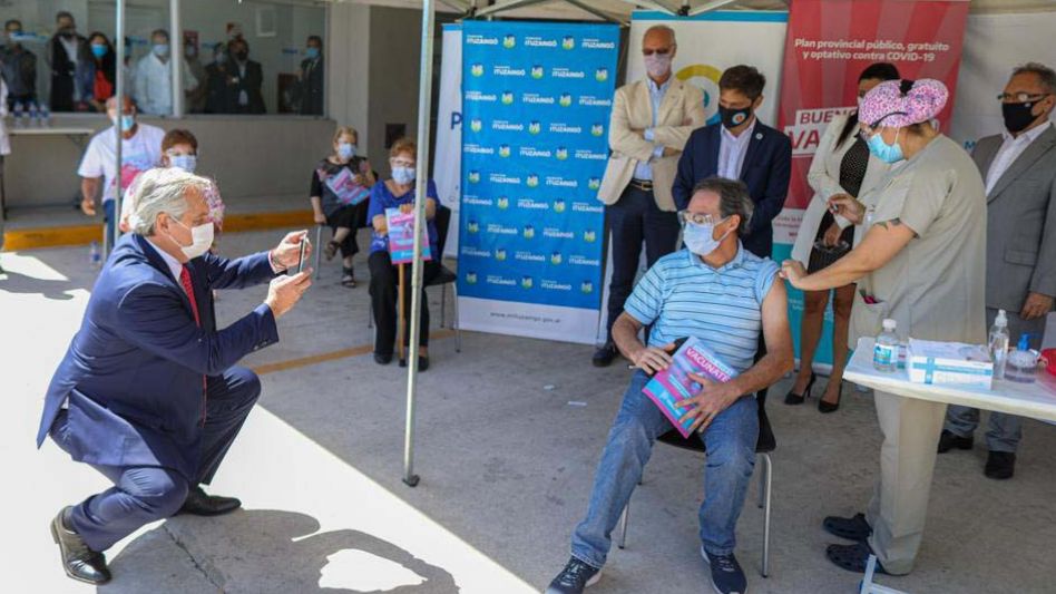 Fernández celebró el millón de vacunados y volvió a hablar de la polémica por la "vacunación VIP"