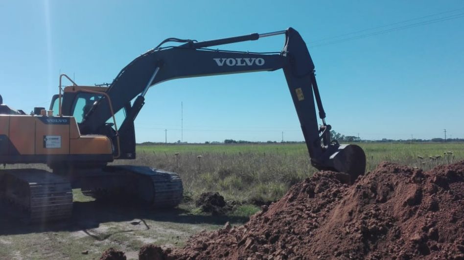 Trabajos en caminos rurales