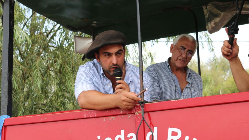 Santiago y Ricardo Massaro rematando Las Estrellas del Destete.
