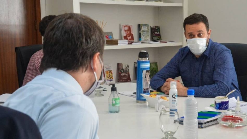 Enio García, asesor del Ministerio de Salud provincial.