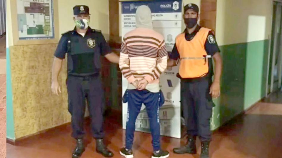 Le dictaron la detención al azuleño que en un  auto llevaba casi diecisiete kilos de marihuana