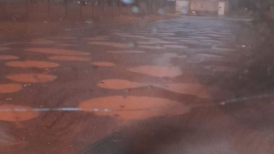 Los azuleños también usaron las redes para mostrar su realidad. FOTO: LAUREANO IRALA (FACEBOOK)