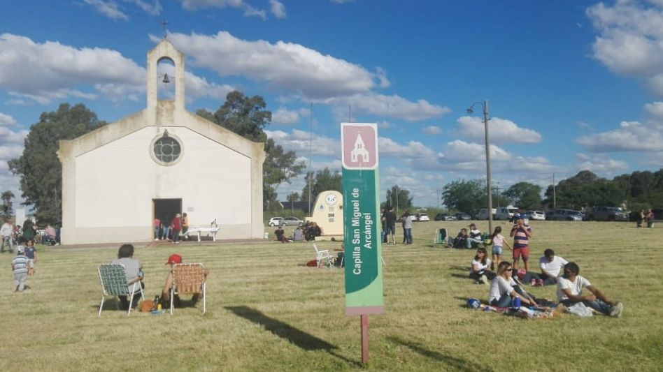 La capilla que fue elegida para este grato acontecimiento.    GENTILEZA EL POPULAR  