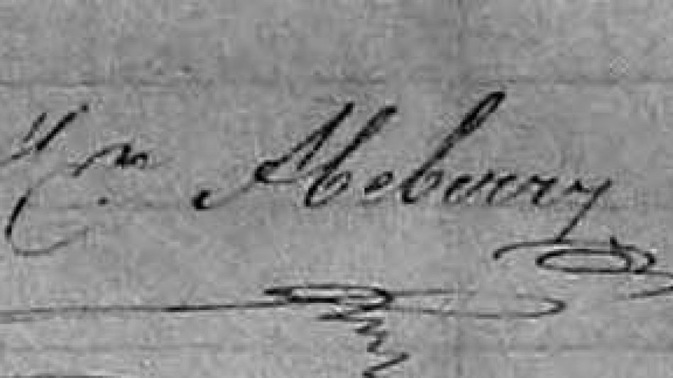 A falta de algún retrato o fotografía suya, ha subsistido al paso del tiempo la firma de Martín Abeberry, que fuera estampada en diversos documentos de relevancia para Azul y su desarrollo. 