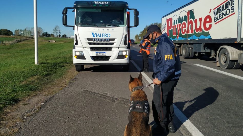 La Federal sigue haciendo controles