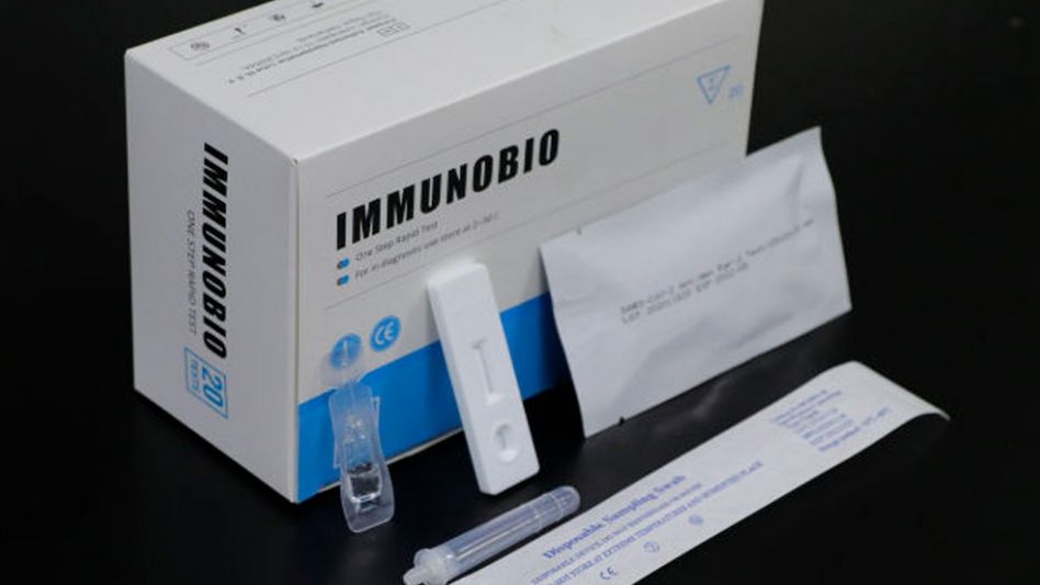  Autorizan que se venda en farmacias un test rápido para detectar coronavirus