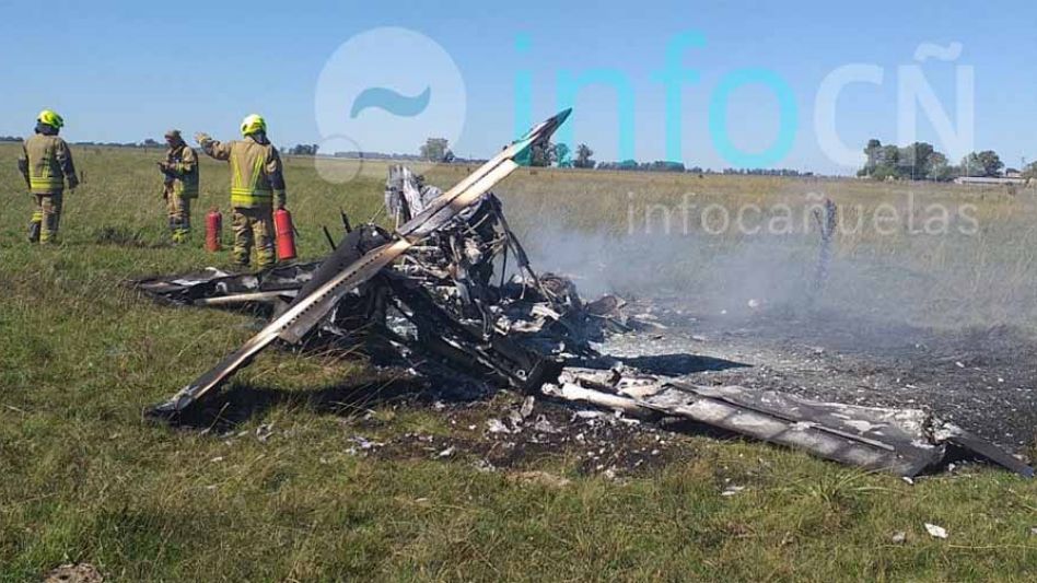  Murió un azuleño en accidente aéreo