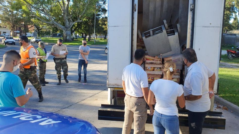 Importante decomiso de mercadería 