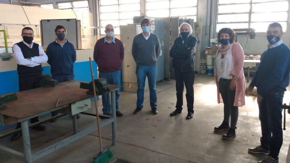 Directivos de CEAL recorrieron la Escuela Técnica N°2