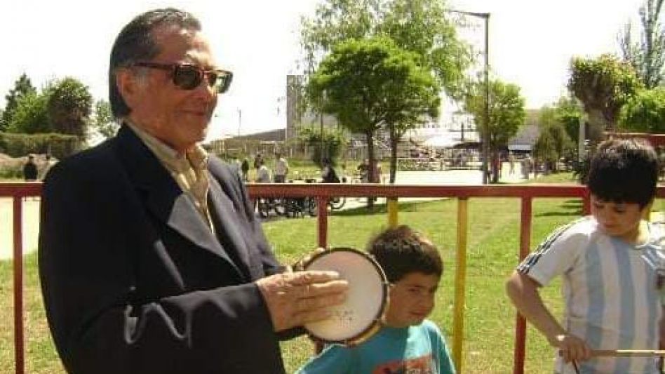 Arturo Mateo Ibarra, un histórico dirigente político y barrial de Plaza Oubiñas. GENTILEZA MERCEDES IBARRA 