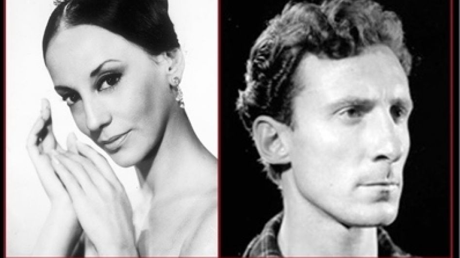 La pareja en cuestión: Olga Ferri y Enrique Lommi. 