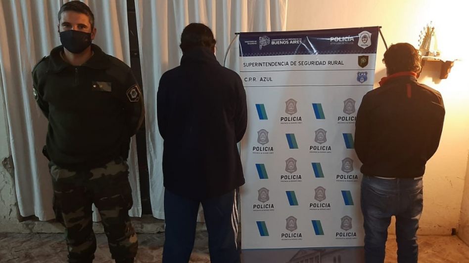 Después de ser indagados en sede judicial, ambos hombres recuperaron la libertad. FOTOS: CPR AZUL/PBA
