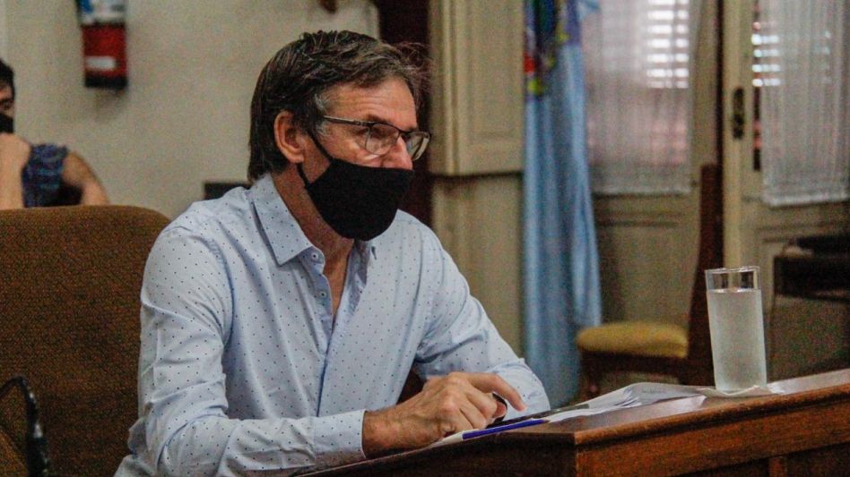 El edil de Juntos por el Cambio, Ramiro Ortiz. ANGIE DÍAZ JACQUOT