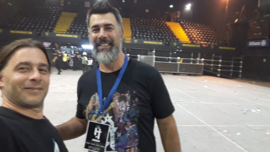 En Obras: la cima del trabajo que amo y poder compartirlo con mi mejor amigo, Martín Messineo, quien ama lo mismo. Fue lo más.