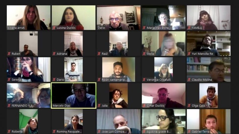 El encuentro de dirigentes del GEN Azul se realizó de manera virtual y anunció la renovación de autoridades y la decisión de participar como alternativa en las legislativas de este año.