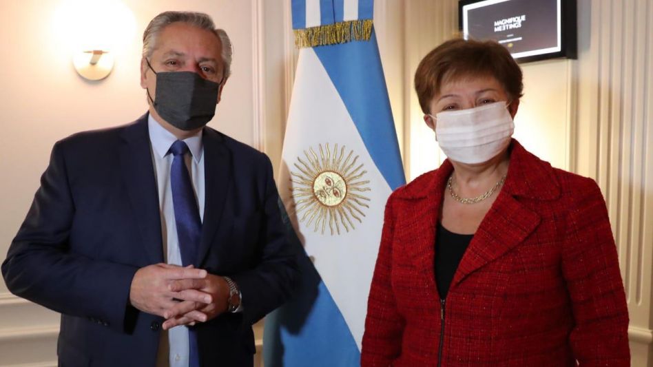 El Presidente se reunió con la directora del FMI: "La vocación es encontrar un acuerdo lo más rápido posible"