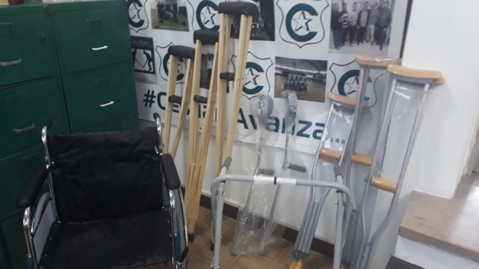 Se inauguró días atrás el banco de elementos de ortopedia destinado a los socios de CESUAR. 