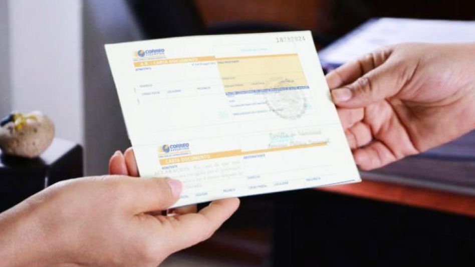 Buscan avanzar en proyecto para establecer la gratuidad de las cartas documento