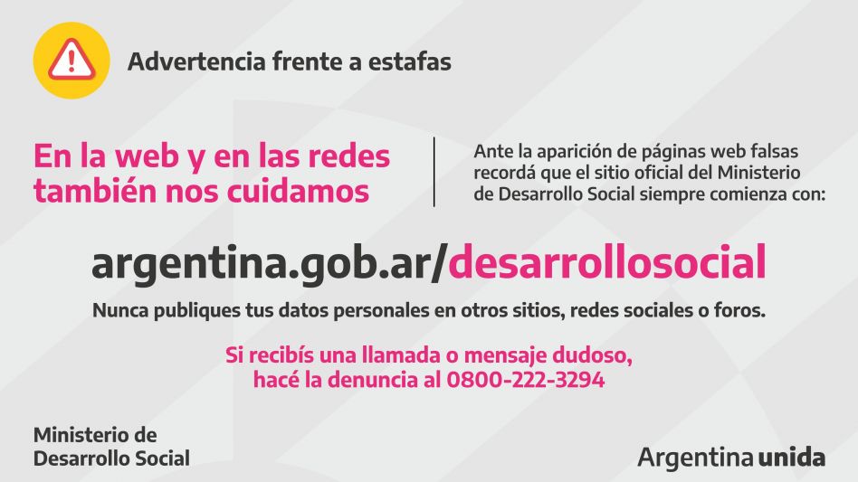 Alertan sobre una falsa ayuda social difundida en Whatsapp y las redes