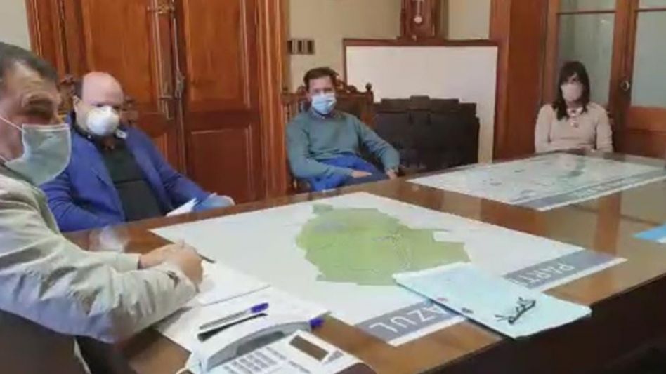 El Intendente recibió a representantes del sector comercial