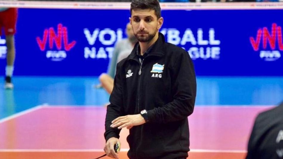 Baroni, preparador físico de la Selección argentina. GENTILEZA FEDERICO BARONI