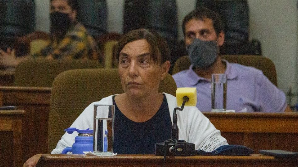 La concejal del interbloque Frente de Todos, María Inés Laurini. ANGIE DÍAZ JACQUOT