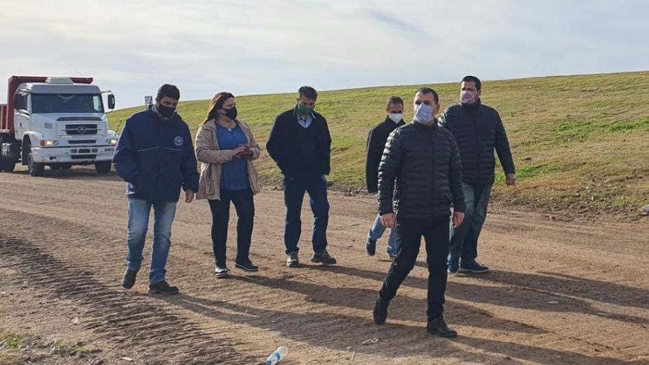 La senadora Egger destacó durante la visita que el trabajo realizado en el lugar: ?Es un salto de calidad en la vida de la comunidad?. PRENSA MUNICIPAL
