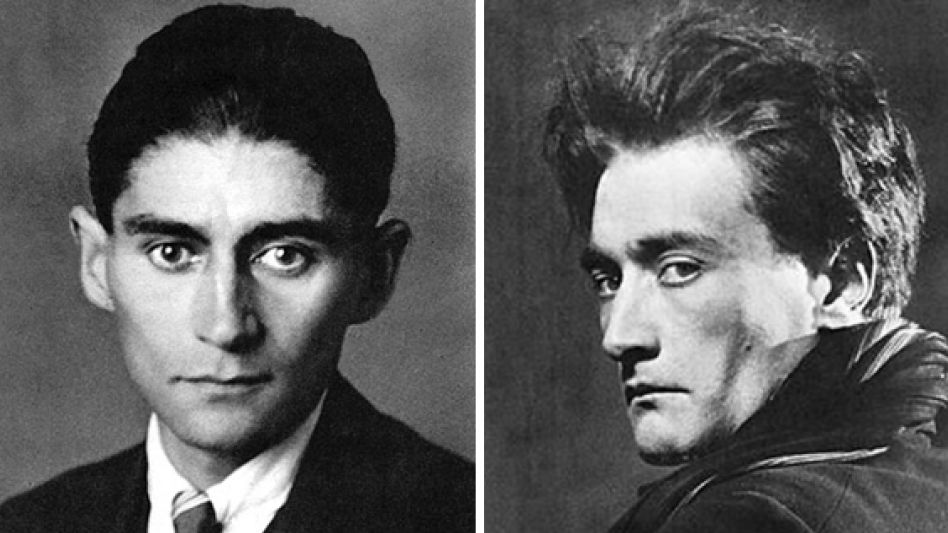Kafka y Artaud, dos de las intensidades literarias más escurridizas del siglo XX.