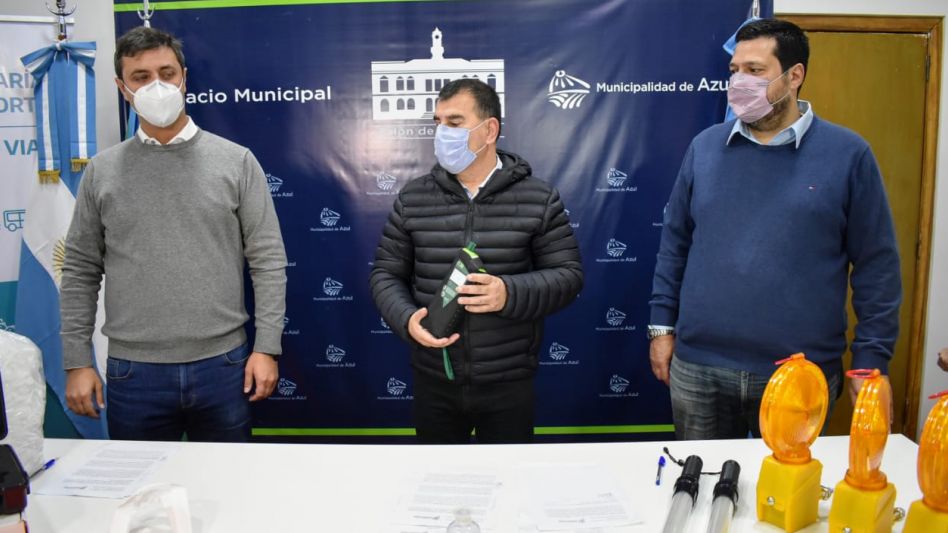 Provincia entregó alcoholímetro y elementos de seguridad vial a la Comuna