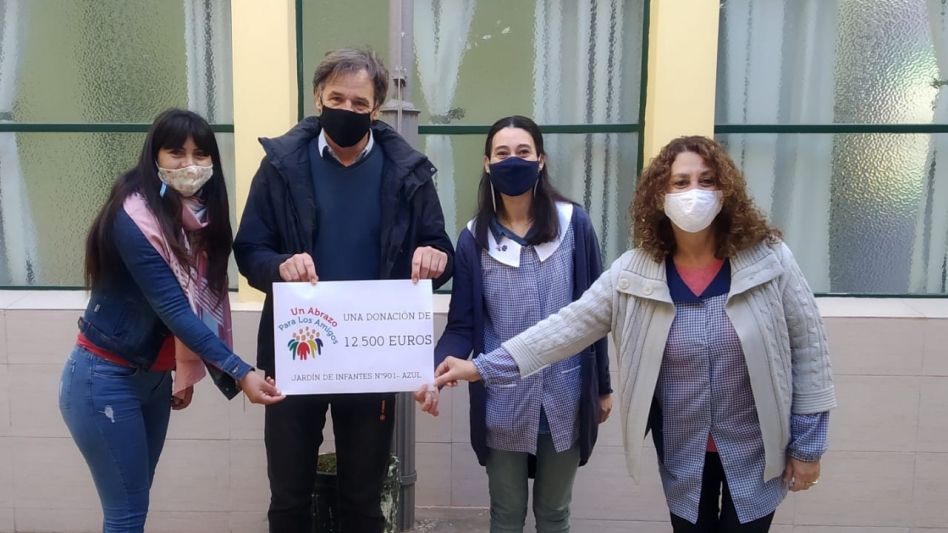 Nueva donación de la Fundación  "Abrazo para los amigos" 