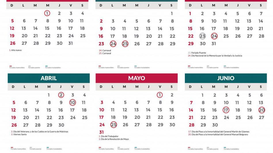 El gobierno define si el próximo fin de semana será "largo" por el feriado del lunes